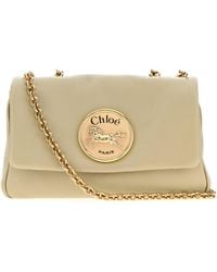 Chloé - Grey Leather Heritage Shoulder Bag - Lyst