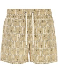 Frescobol Carioca - Printed Polyester Rio Swimming Shorts - Lyst
