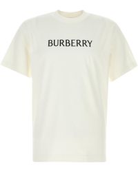 Burberry - Seth Logo T-Shirt Chalk - Lyst