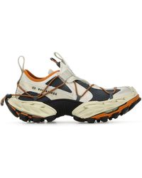 Balenciaga - Synthetic Leather And Mesh Hike Sneakers - Lyst
