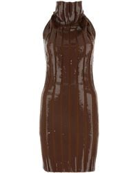 Fendi - Abito Corto Con Paillettes - Lyst