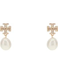 Tory Burch - Gold Metal Moondance Earrings - Lyst
