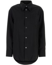 Ami Paris - Oversized Solid Shirt - Lyst