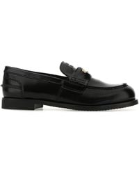 Miu Miu - Nappa Calf Leather Loafers-Donna - Lyst