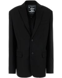 Y. Project - Stretch Jersey Oversize Blazer - Lyst