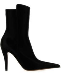 McQueen - Fabric Birdee Ankle Boots - Lyst