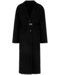 Ferragamo - Single Breasted Coat - Lyst