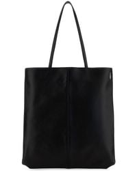 Jil Sander - Leather Linea Shopping Bag - Lyst