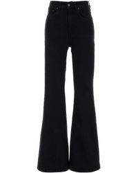 Lois - Black Stretch Denim Palas Jeans - Lyst