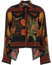 Blumarine - Regular Printed Shirt - Lyst