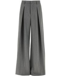 ANDAMANE - Embroidered Jacquard Tara Wide-leg Pant - Lyst