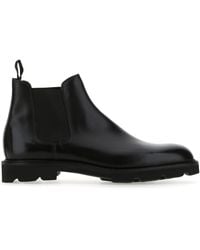 John Lobb - Leather Lawry Ankle Boots - Lyst