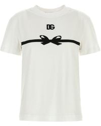Dolce & Gabbana - Tape T-Shirt - Lyst