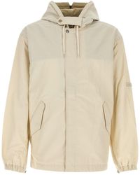 Nanamica - Ivory Nylon Jacket - Lyst