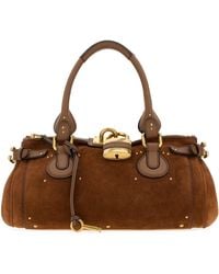 Chloé - Suede Paddington Shopping Bag - Lyst