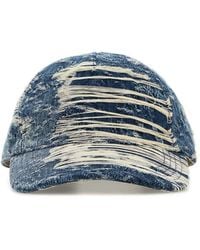 DIESEL - Denim C-Assidy Baseball Cap - Lyst