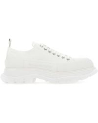 McQueen - Canvas Tread Slick Sneakers - Lyst