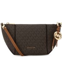 MICHAEL Michael Kors - Printed Canvas Jordi Crossbody Bag - Lyst