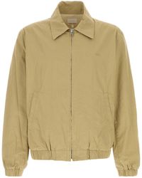 A.P.C. - Beige Cotton William Jacket - Lyst