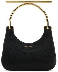 McQueen - Borsa cross-bar mini - Lyst