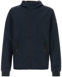 Woolrich - Soft Shell Zip-Up Jacket - Lyst