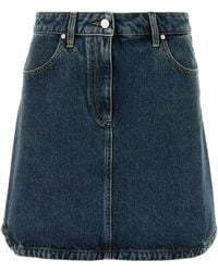 Givenchy - Denim Skirt - Lyst