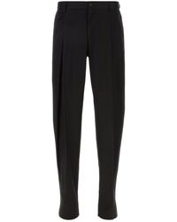 Dolce & Gabbana - Black Stretch Gabardine Pant - Lyst