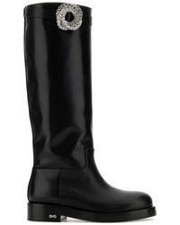 Mach & Mach - Leather Galaxy Riding Boots - Lyst