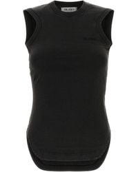 The Attico - Crew Neck Top - Lyst