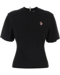 Moncler - Crew Neck Logo T-Shirt - Lyst