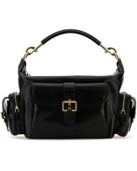 Chloé - Borsa shopping grande in pelle nera - Lyst