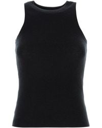Co. - Black Cashmere Tank Top - Lyst