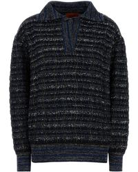 Missoni - Polo in misto viscosa ricamata - Lyst