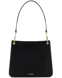 Jil Sander - Leather Otto Shoulder Bag - Lyst