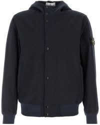 Stone Island - Stretch Polyester Jacket - Lyst