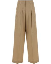 Golden Goose - Deluxe Brand Wool Wide-Leg Flavia Pant - Lyst