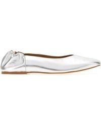 A.P.C. - Solid Juliet Ballet Flats - Lyst