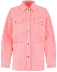 Miu Miu Jackets for Women - Up to 70% off | Lyst