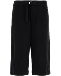Ami Paris - Ami Cotton Bermuda Shorts - Lyst