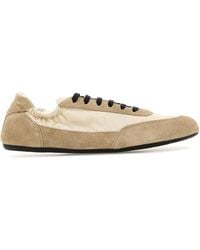 Prada - Sneakers Collapse bicolor in Re-Nylon e pelle scamosciata - Lyst