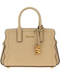 MICHAEL Michael Kors - Beige Leather Leila Handbag - Lyst
