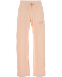 Autry - Light Pink Cotton joggers - Lyst