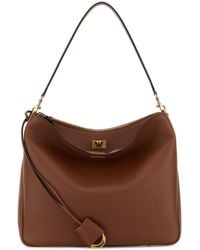 Balenciaga - Caramel Leather Medium Rodeo Handbag - Lyst