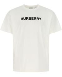 Burberry Cotton White Rainbow T-shirt for Men | Lyst