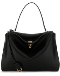 Balenciaga - Black Leather Large Rodeo Handbag - Lyst