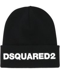 DSquared² - Dsquared Wool Beanie Hat - Lyst