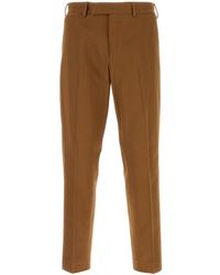 PT Torino - Caramel Cotton Pant - Lyst
