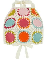MY BEACHY SIDE - Multicolor Crochet Taffy Crop-top - Lyst