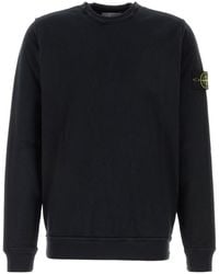 Stone Island - Midnight Cotton Sweatshirt - Lyst