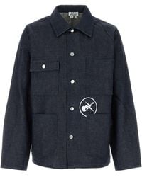 A.P.C. - Denim X Frgmt Jacket - Lyst